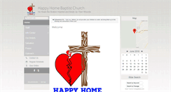 Desktop Screenshot of happyhomebaptist.org