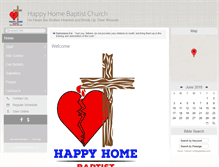 Tablet Screenshot of happyhomebaptist.org
